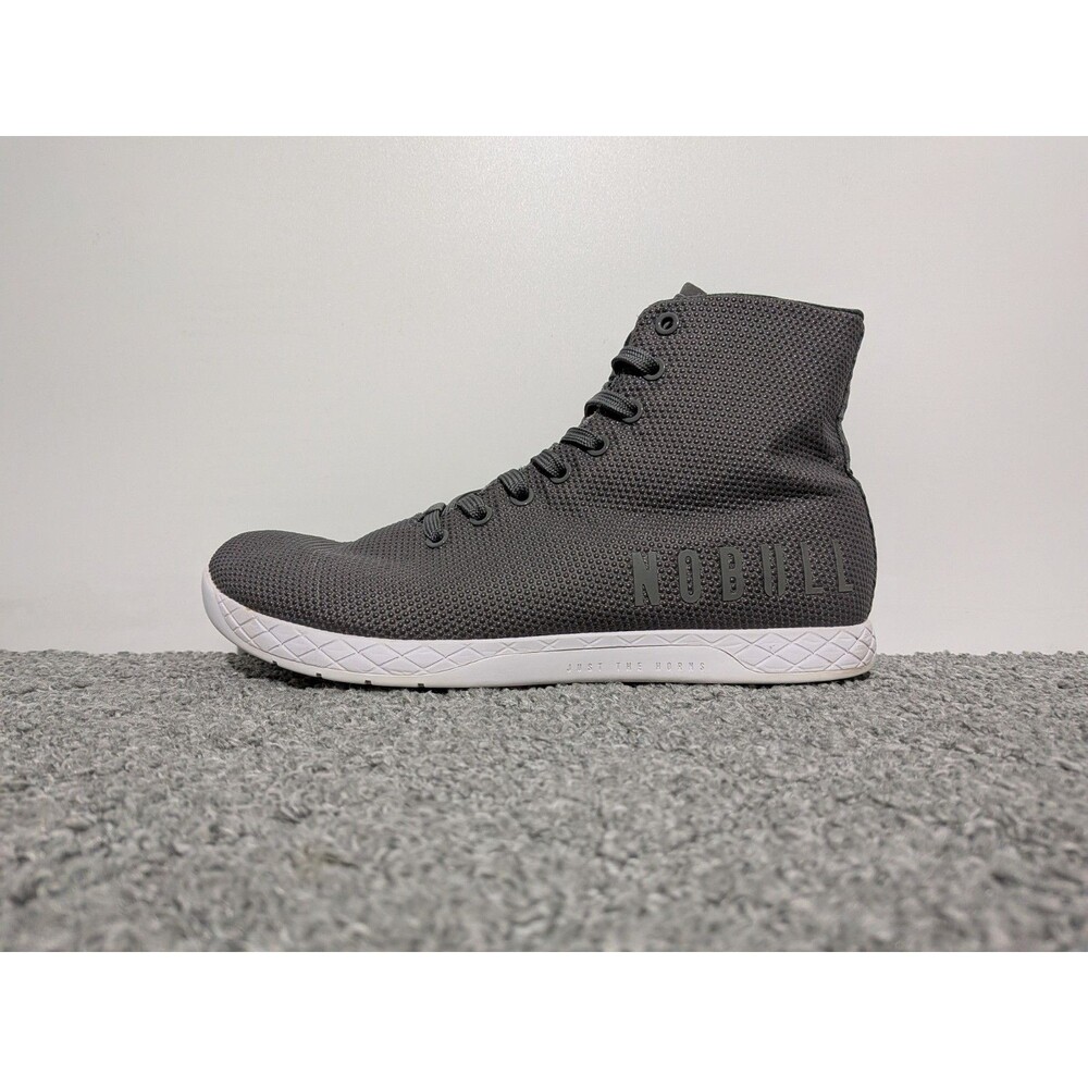 Nobull Outwork High Top Shoes Crossfit Training Mens Size 10 Gray